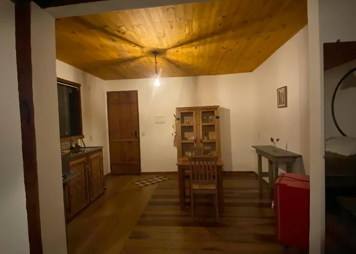 Chale Da Mata Lavras Novas Acomodação com café da manhã